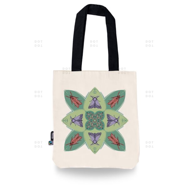 Mandala z potravinových molů